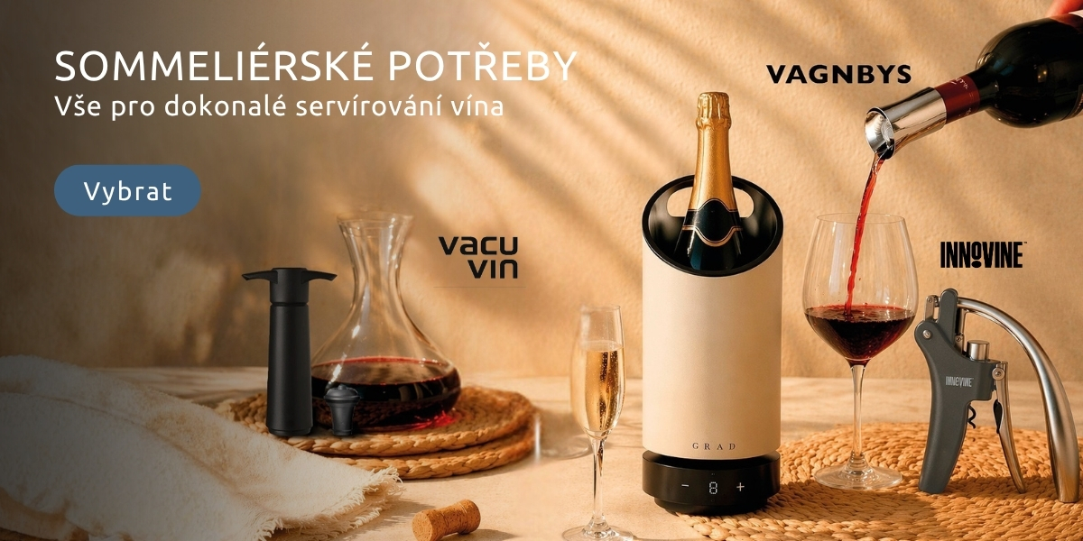 SOMMELIÉRSKÉ POTŘEBY Vše pro dokonalé servírování vína (2)